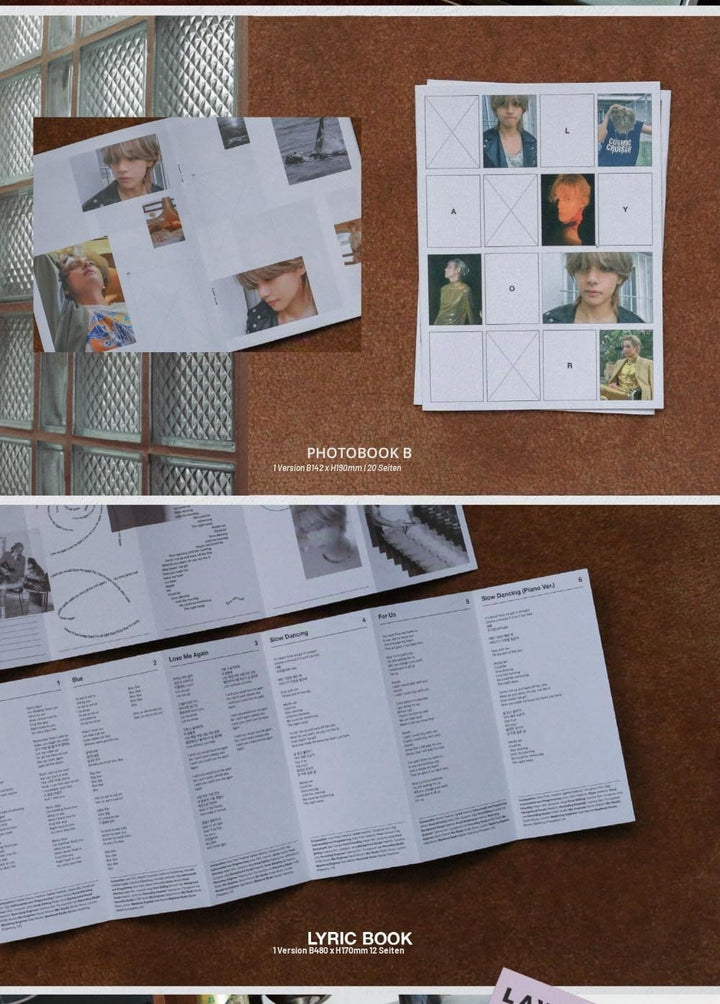 V BTS - Layover Album (3 ver. SET), 3 Ver. Set
