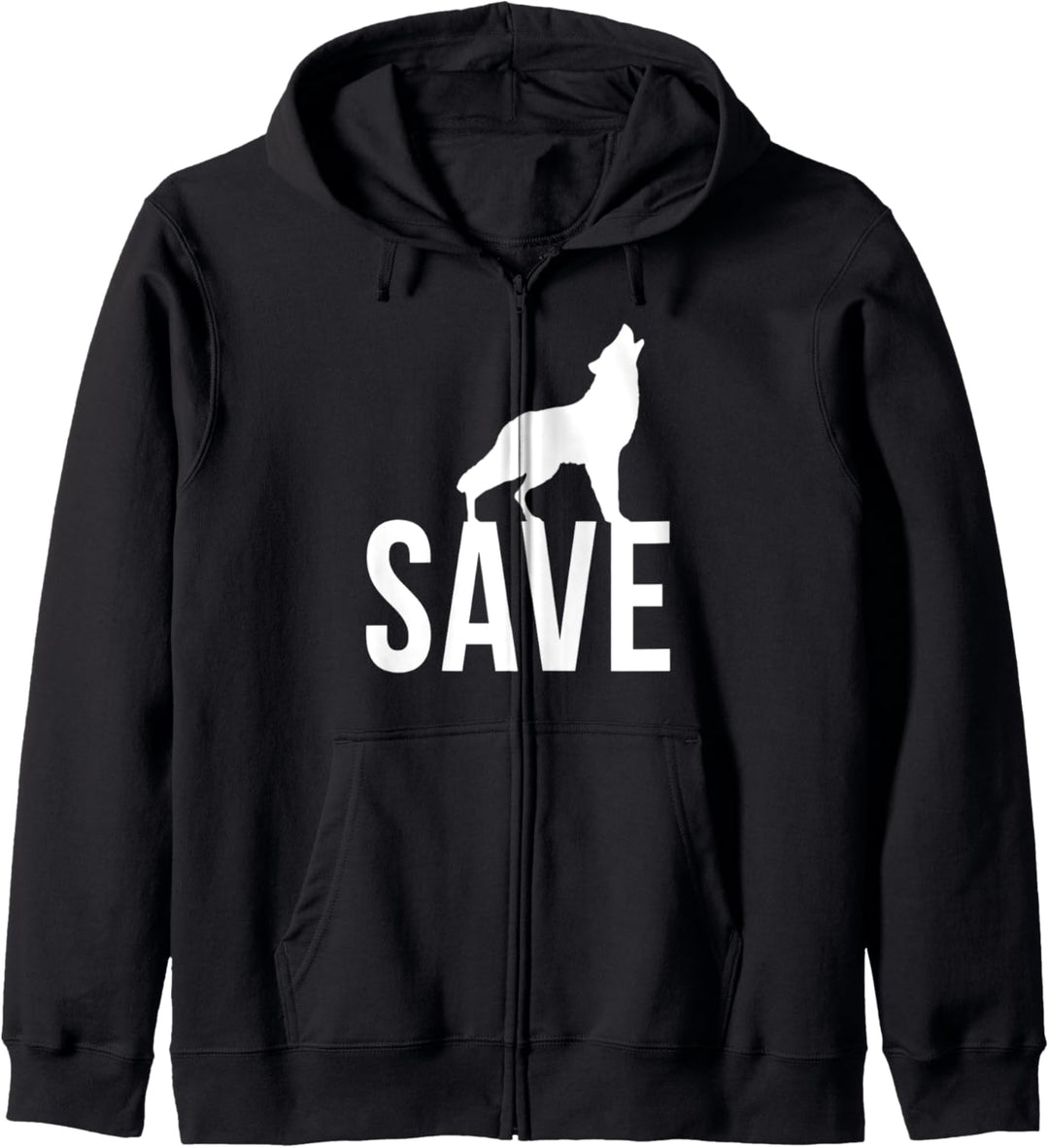 Save The Wolf Schützt Den Wolf Tierschutz Kapuzenjacke