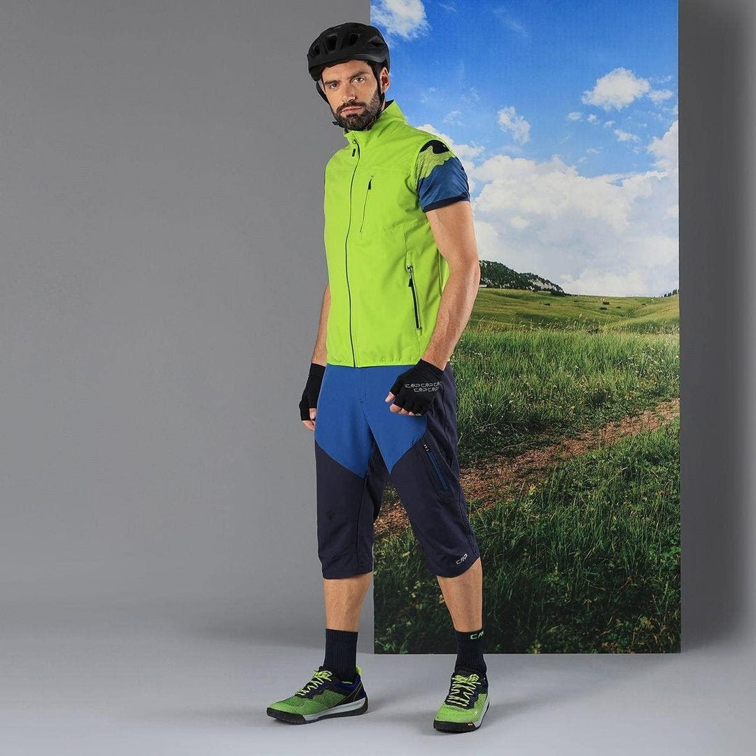 CMP Herren Weste Outdoorweste Limettengrün 48, Limettengrün 48