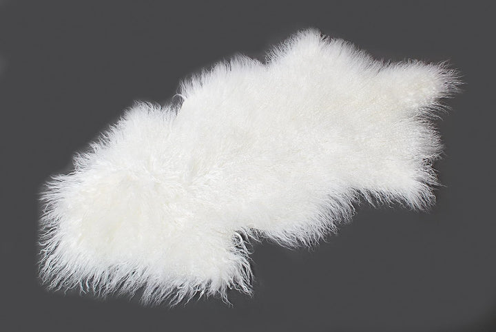 Reissner Lammfelle Naturform Tibetlammfell TP2 100x55cm Farbe weiss-weiss JAY02 Jay02 Weiss-weiss, J