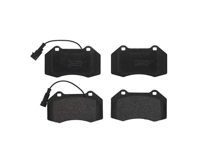 Brembo P23139 Vordere Bremsbeläge, Anzahl 4