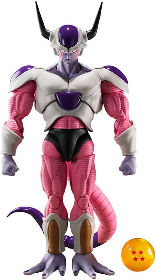 BANDAI TAMASHII NATIONS Dragon Ball Z - Freezer Seconde Forme - Figurine S.H. Figuarts 19cm