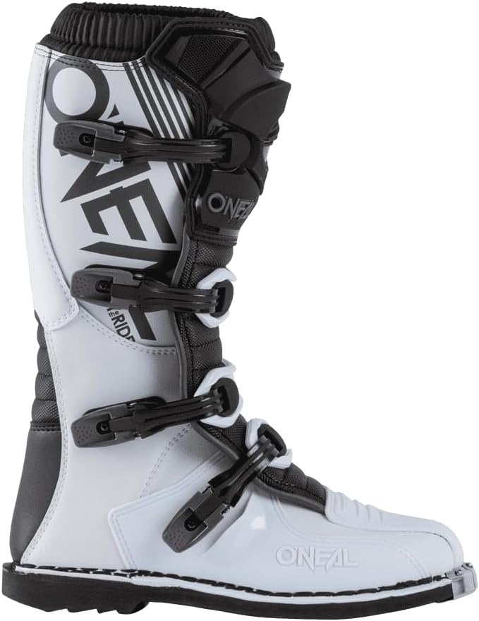 O'NEAL Element Stiefel Herren Stiefel 43 EU Weiss, 43 EU Weiss