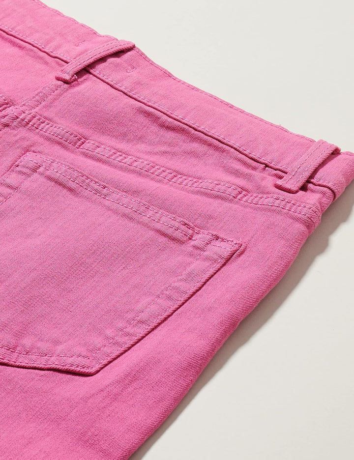 s.Oliver Mädchen Colored Denim, Wide Leg Colored Denim, Wide Leg 176 Slim Rosa 4451, 176 Slim Rosa 4