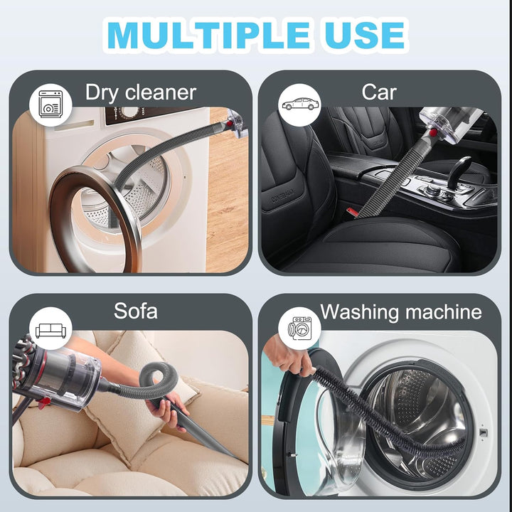 Fugendüse für Dyson V15 V12 V11 V10 V8 V7 V6, Flexible Crevice Düse, Flache Saugdüse, zum Entfernen