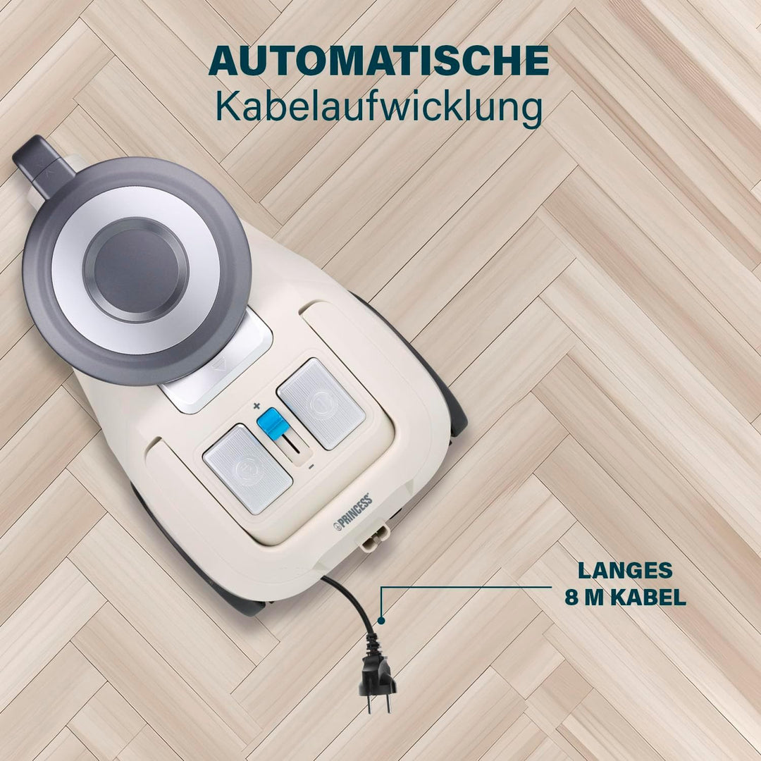 Princess Cyclone Storm Staubsauger Beutellos, 4 L-Volumen, 700-W-Motor mit Multizyklon-Technologie,
