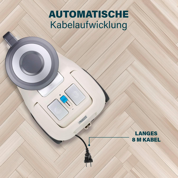 Princess Cyclone Storm Staubsauger Beutellos, 4 L-Volumen, 700-W-Motor mit Multizyklon-Technologie,