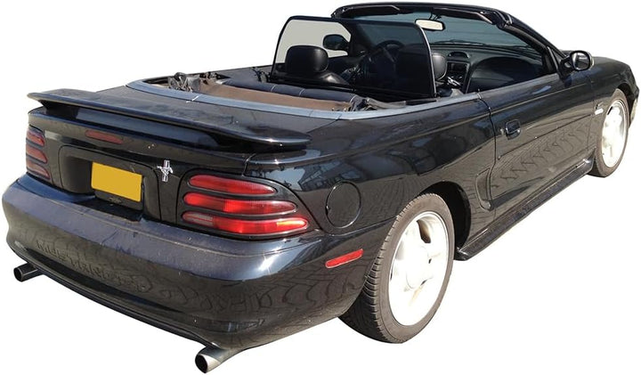 Aperta Windschott passend für Ford Mustang SN-95 100% Passgenau OEM Qualität Schwarz Windstop Windab