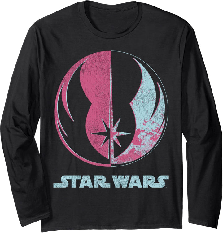Star Wars Bright Jedi Symbol Langarmshirt