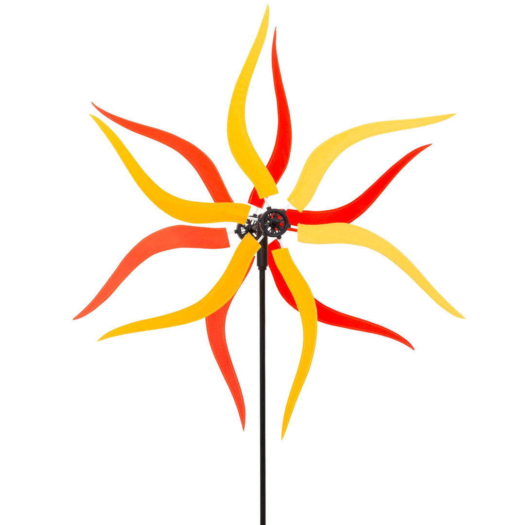 HQ Design Windspiration - Windmill, UV-beständige und wetterfeste Windspiel Deko für Garten, Terrass