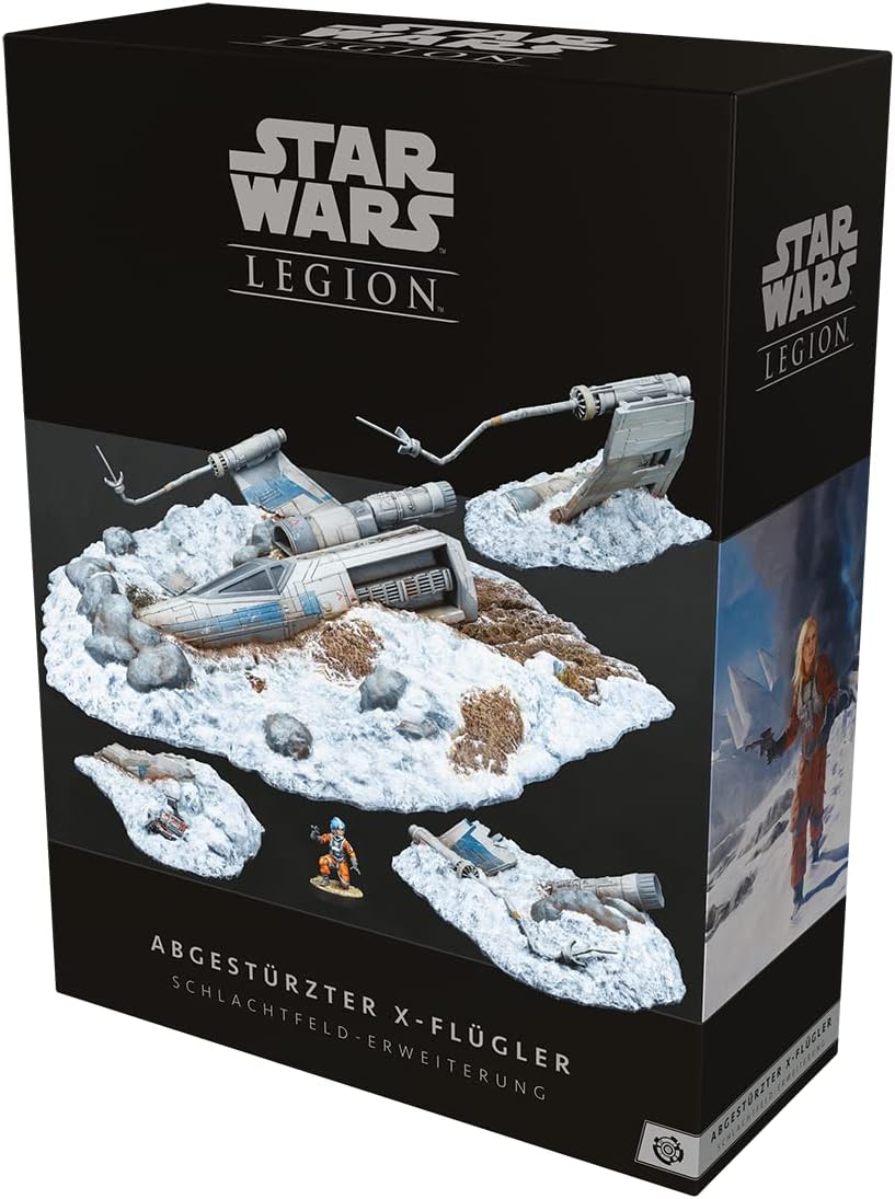 Asmodee | Atomic Mass Games | Star Wars: Legion – Abgestürzter X-Flügler | Erweiterung | Tabletop |