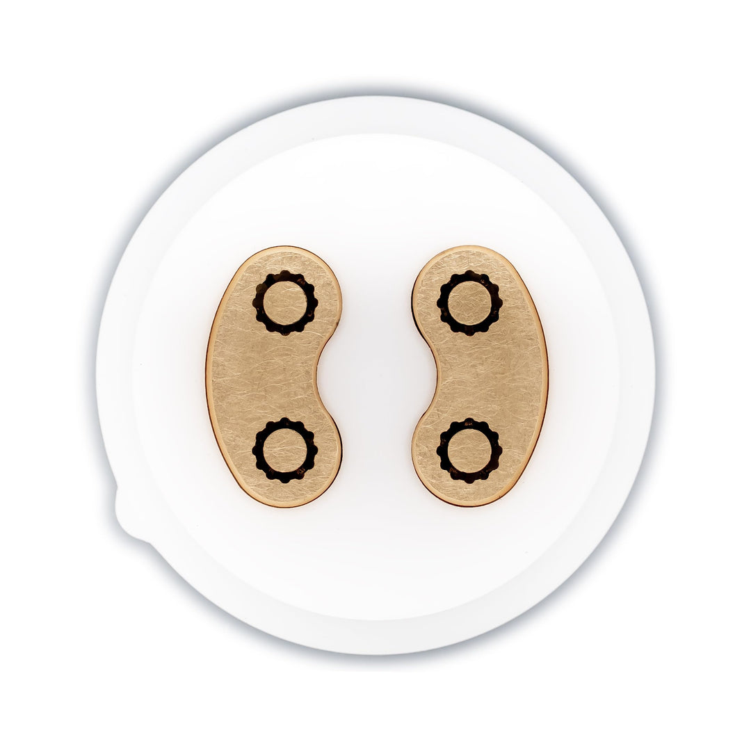 Pastidea - Matrize aus Bronze und POM Maccherone Rigato Gestreift kompatibel mit Philips Pasta Maker