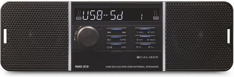 Caliber RMD 213 USB-SD-Aux Autoradio mit eingebauten Lautsprecher ohne CD