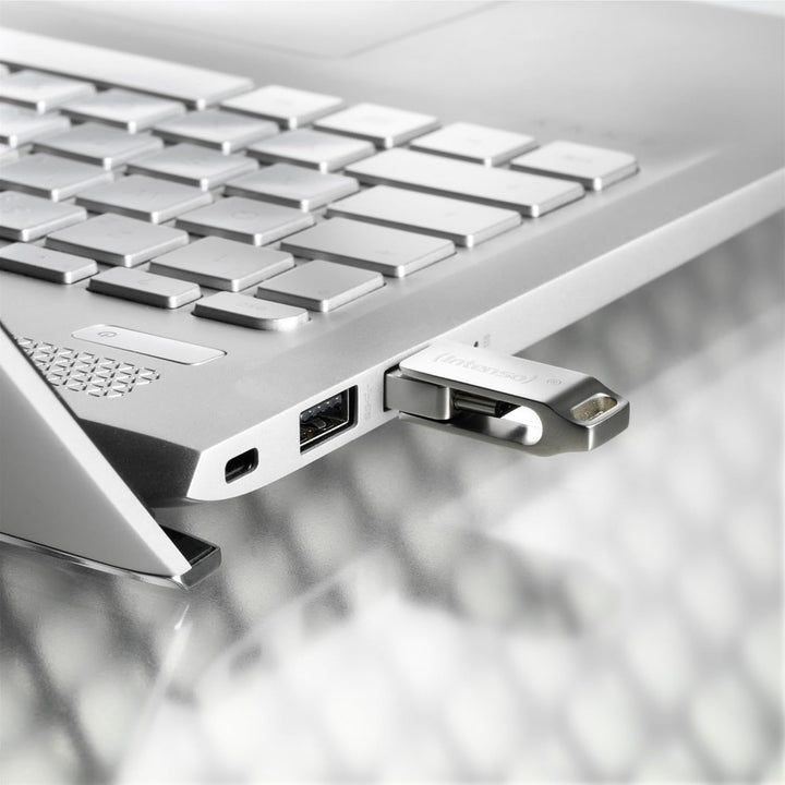 Intenso cMobile Line, 64GB Dual USB-Stick USB 3.2 Gen. 1x1 Type-C, silber, 64GB