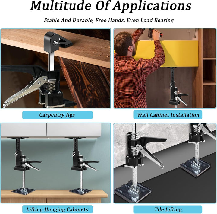 3 In 1 Multi Arbeitssparender Arm Heber, 2 Stück Arm Handwerkzeugheber Bis Zu 150 KG, Hebewerkzeug,