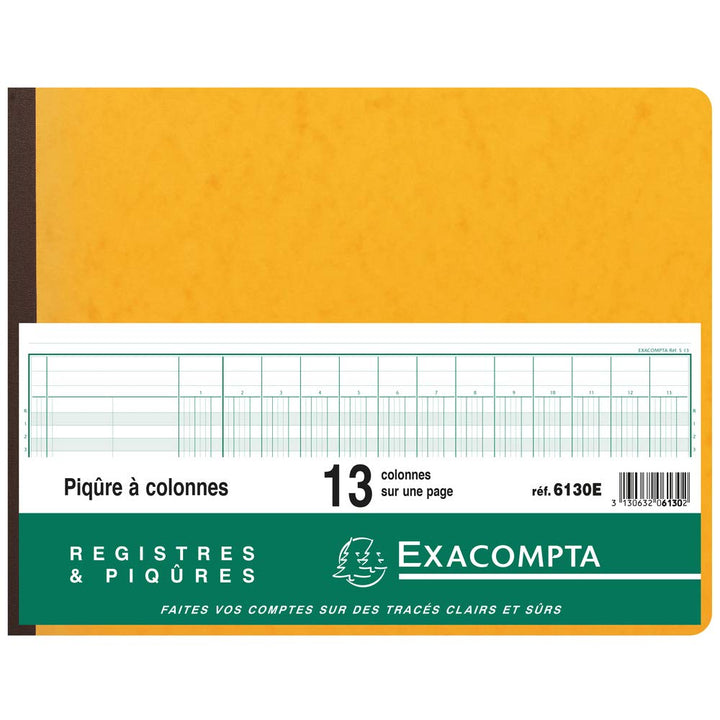 EXACOMPTA Piqre ‡ colonnes, 13 colonnes, 31 lignes VE = 1
