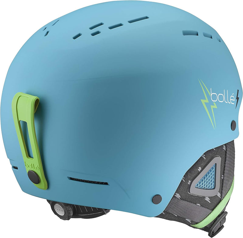 bollé Quiz Skihelm Pink Unisex Erwachsene 52-55 cm 49-52cm matte cyan flash, 49-52cm matte cyan flas