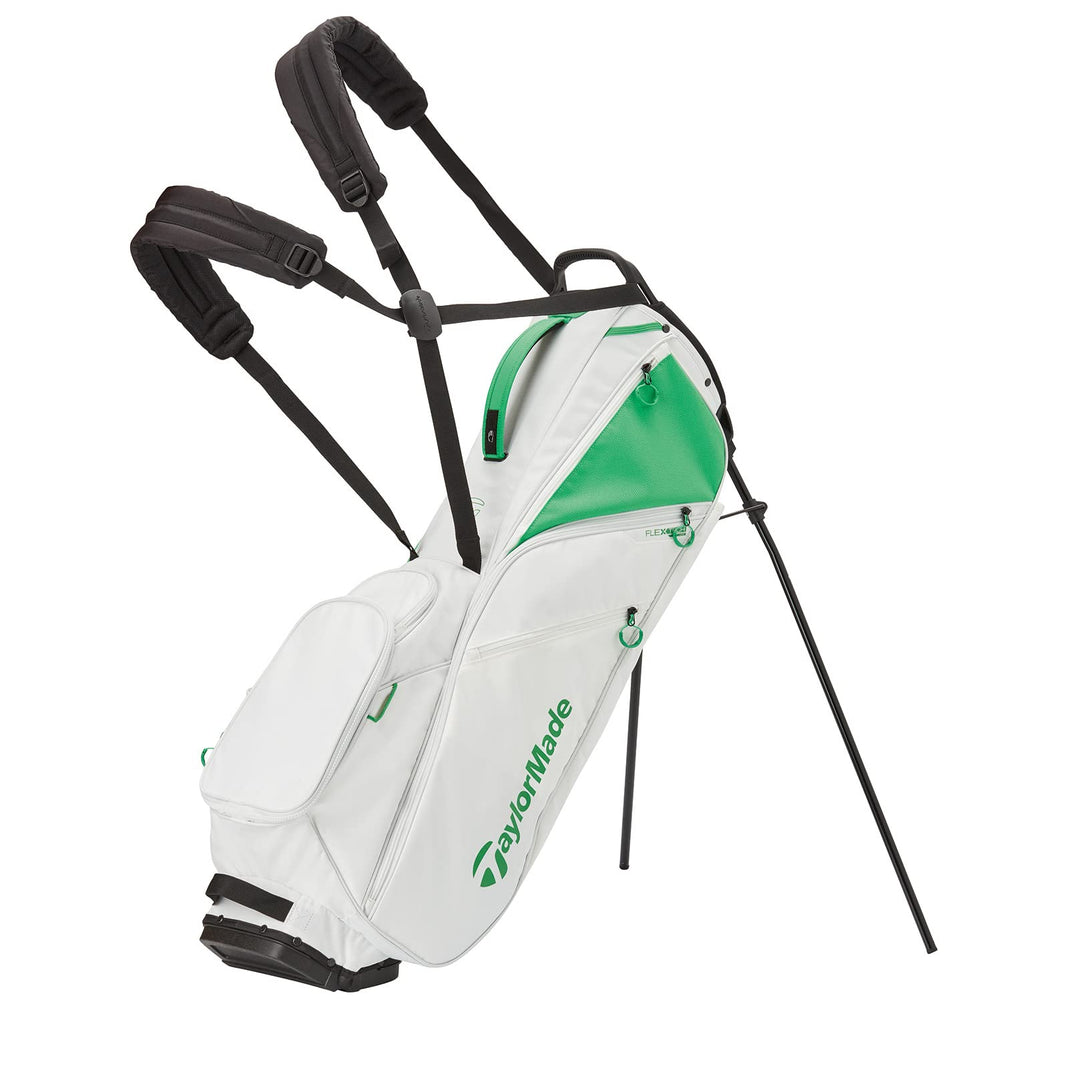 TaylorMade FlexTech Lite Standtasche 2022 Weiss, Grün, Weiss, Grün