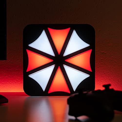 Numskull Capcom: Official Resident Evil Umbrella 3D Desk/Wall Lamp (NS2759), Resident Evil