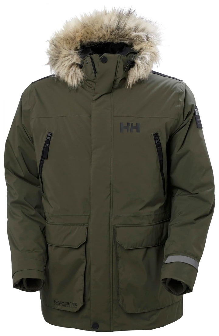 Helly Hansen Herren Reine Parka S Grün, S Grün