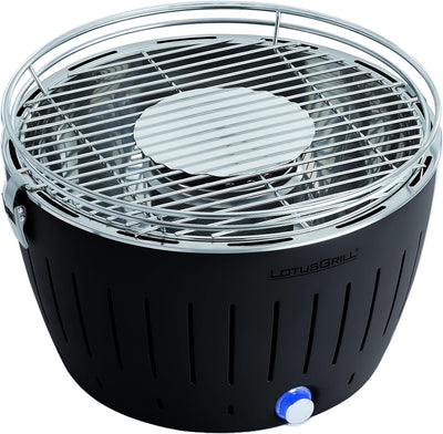 LotusGrill Classic Holzkohlengrill mit Aktivbelüftung - Anthrazitgrau Anthracite, Anthracite