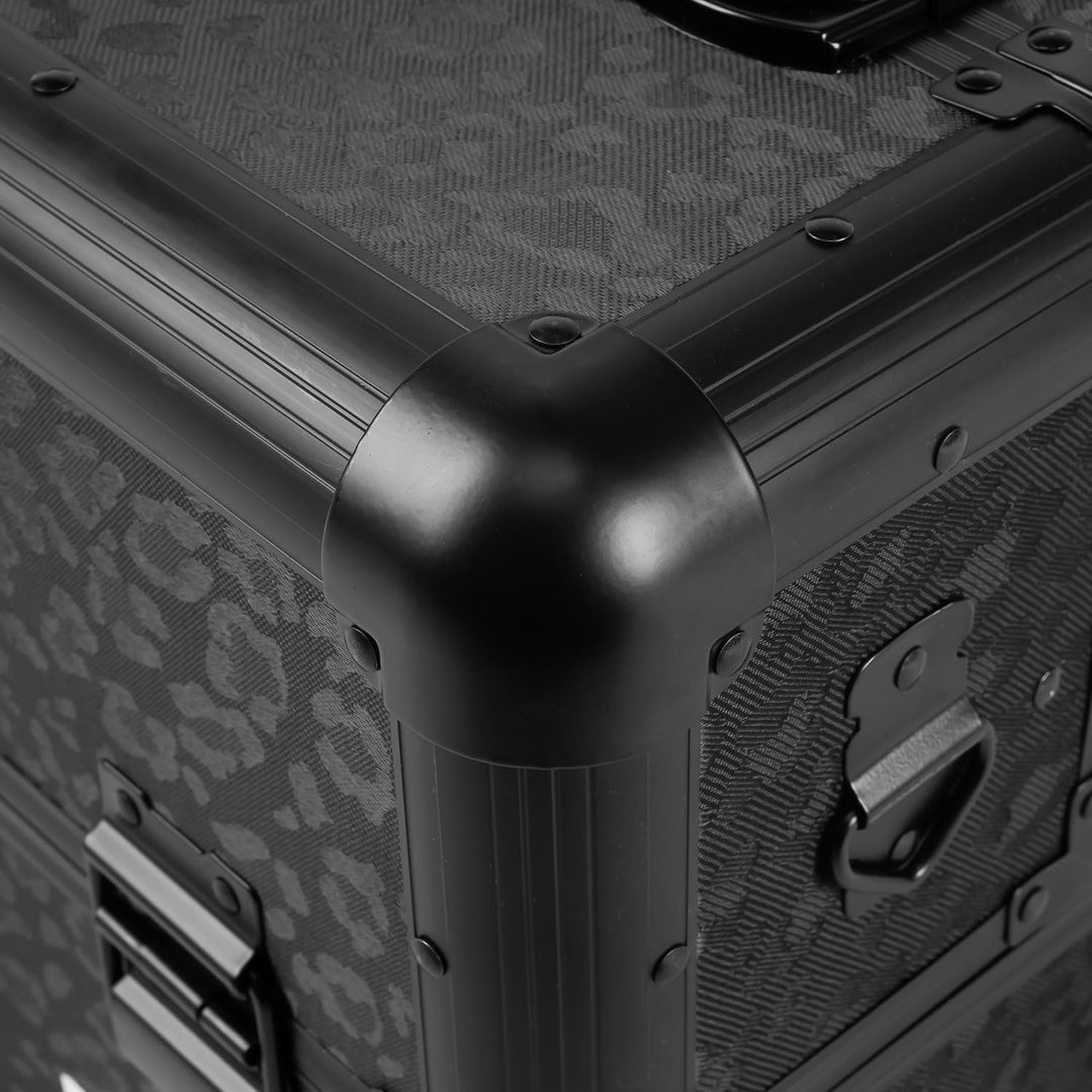 anndora Beauty Case Kosmetikkoffer - Stilvoller Schmuckkoffer, Schminkkoffer mit robustem Aluminiumr