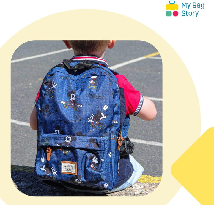 mybagstory - Rucksack – Mickey Mouse – Disney – Kinder – Kinderkrippe – Schule – Schulranzen für Jun