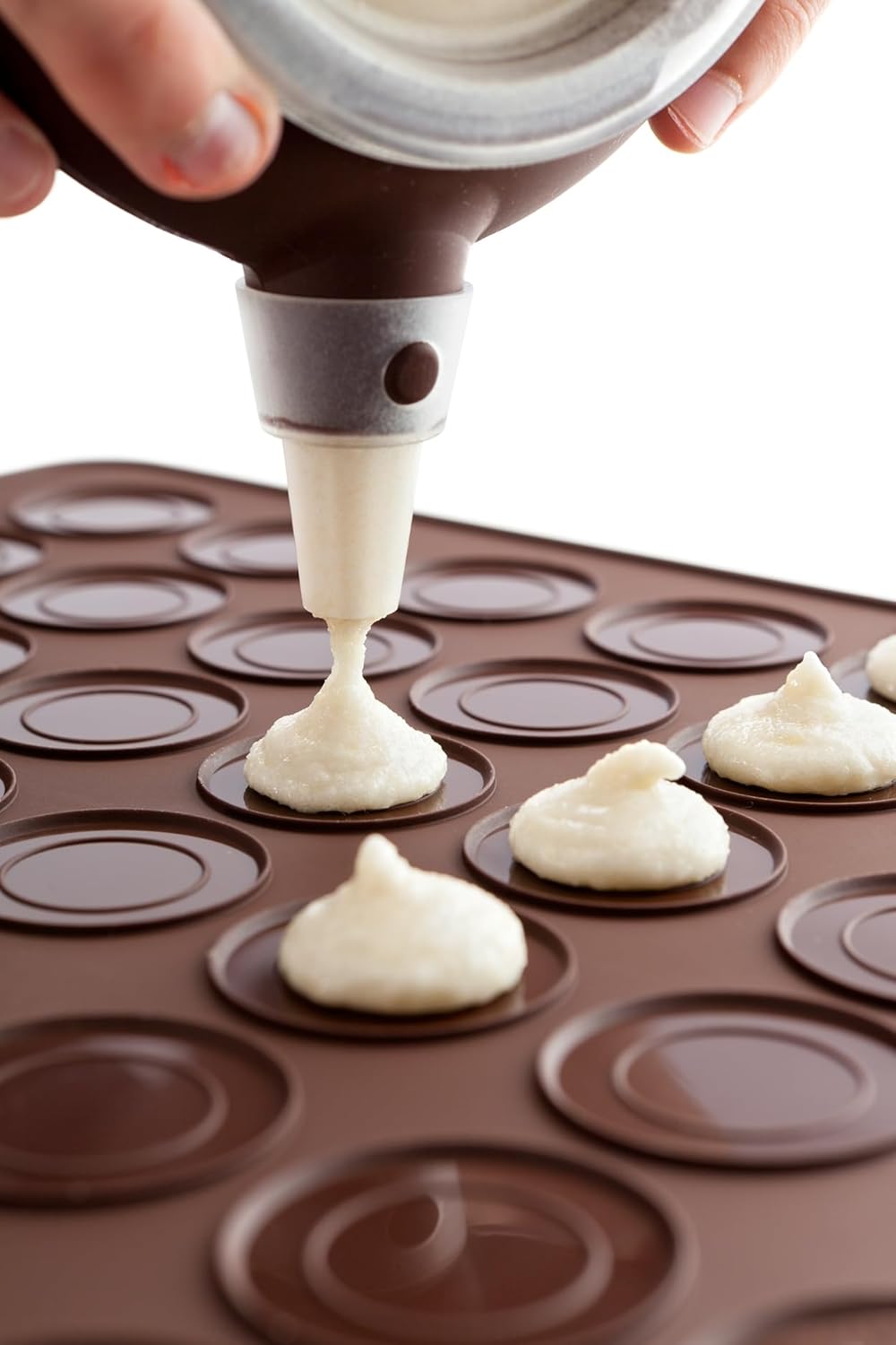 Lékué Macarons-Backset, braun A 30 cm, A 30 cm