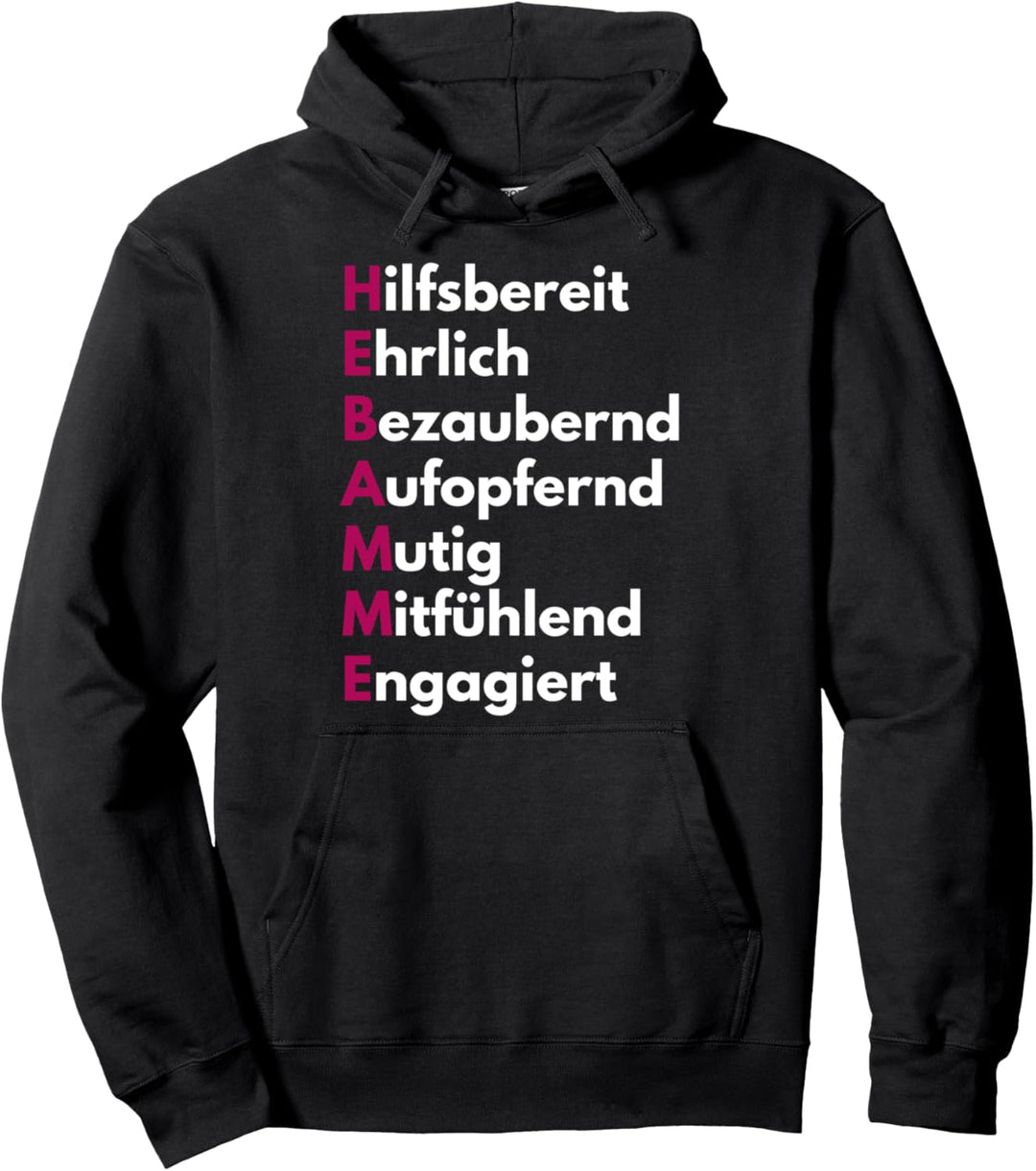 Hebamme Geschenk Eigenschaften Geburtstag Witzig Geburt Pullover Hoodie