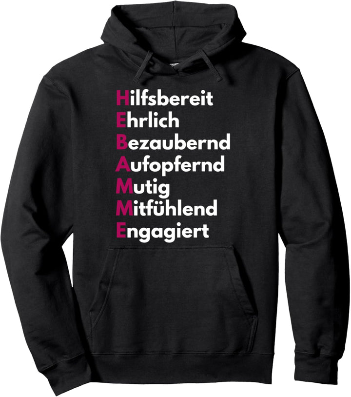 Hebamme Geschenk Eigenschaften Geburtstag Witzig Geburt Pullover Hoodie