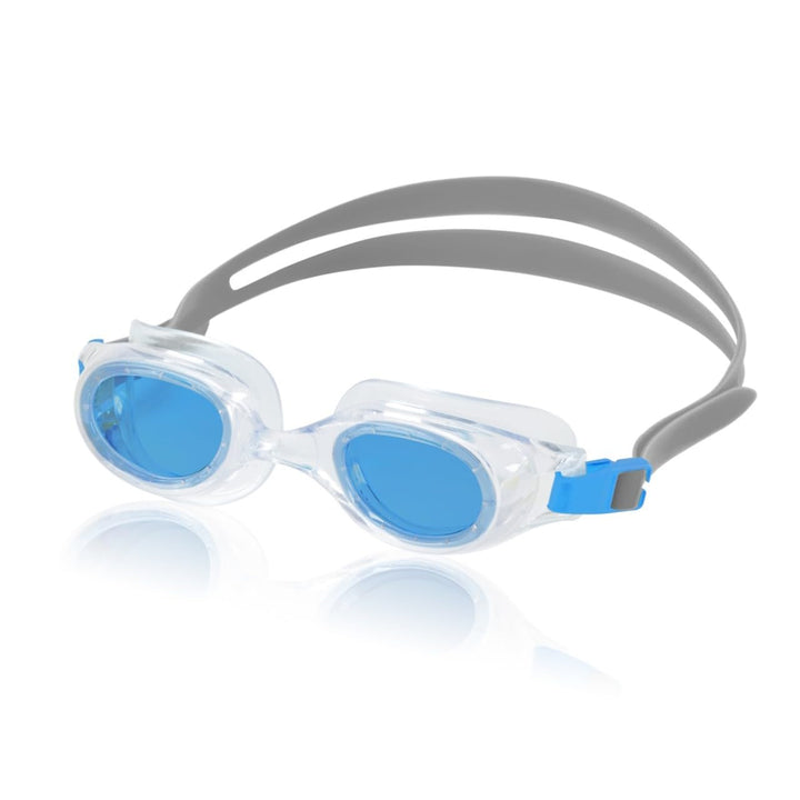 Speedo Hydrospex Unisex Erwachsene Schwimmbrille Classic hellblau, hellblau