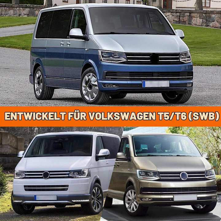 Autoabdeckung Vollgarage Abdeckplane Auto Kombipassend für VW T5 T6, Atmungsaktiv Autoabdeckung Gros