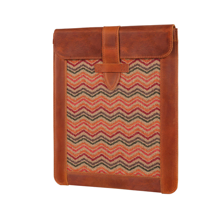 LONDO Echtleder-Ärmeltasche für Ipad - Large Kamel Large, Kamel Large