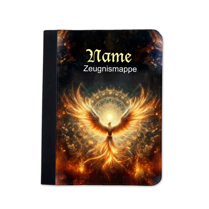 Zeugnismappe mit Name | Zeugnismappe personalisiert | mit Klarsichthüllen A4+ | Urkundenmappe | pers