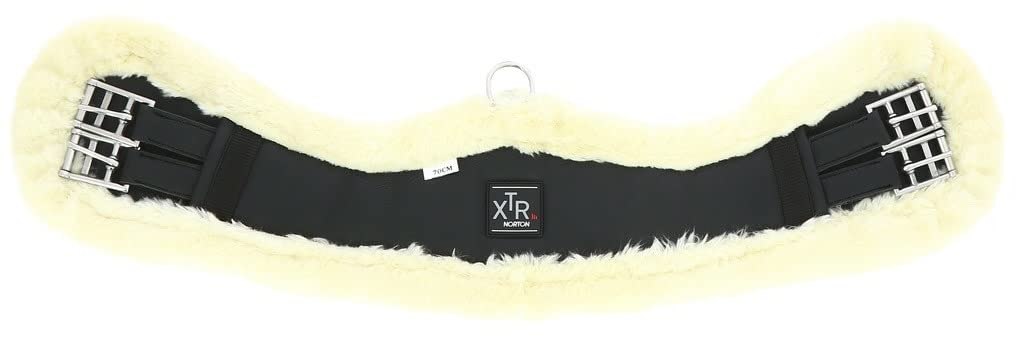 Kurzer Pferdegurt aus synthetischem Schaffell Norton XTR