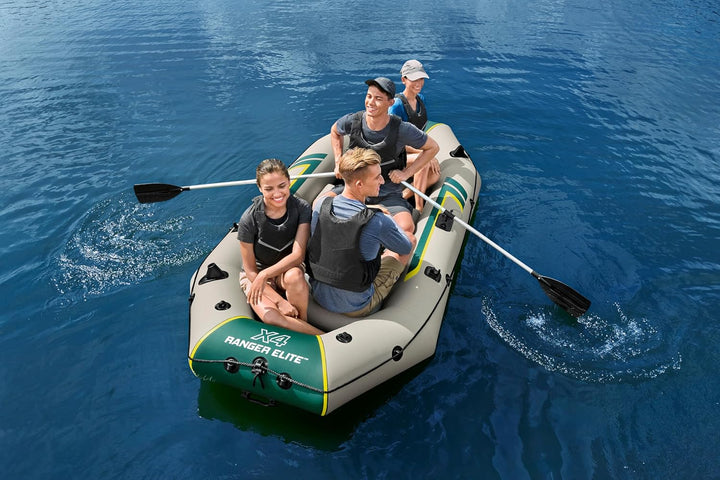 Bestway Hydro-Force Schlauchboot Komplett-Set Ranger Elite X4 320 x 148 x 47 cm