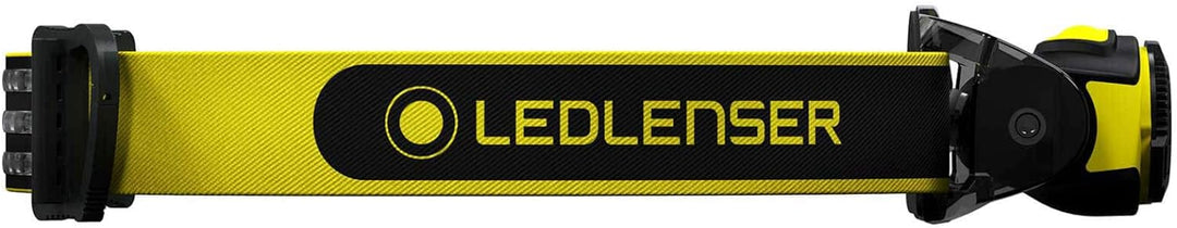 Ledlenser iH5R, leichte Arbeits-, Stirn- und Helmlampe, Metallclip zum Anbringen am Körper, inkl. Ak