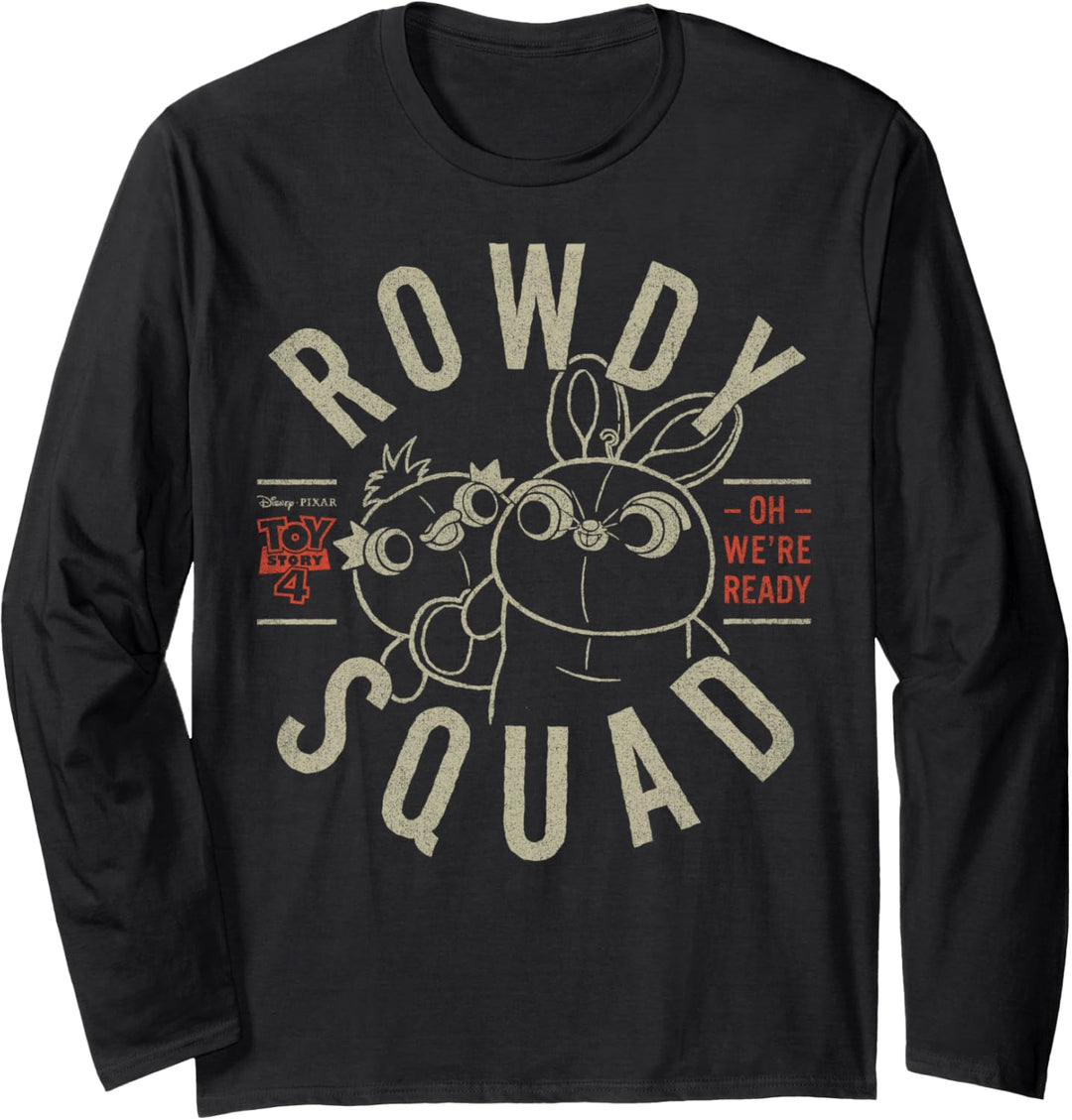 Disney Pixar Toy Story 4 Ducky And Bunny Rowdy Squad Langarmshirt
