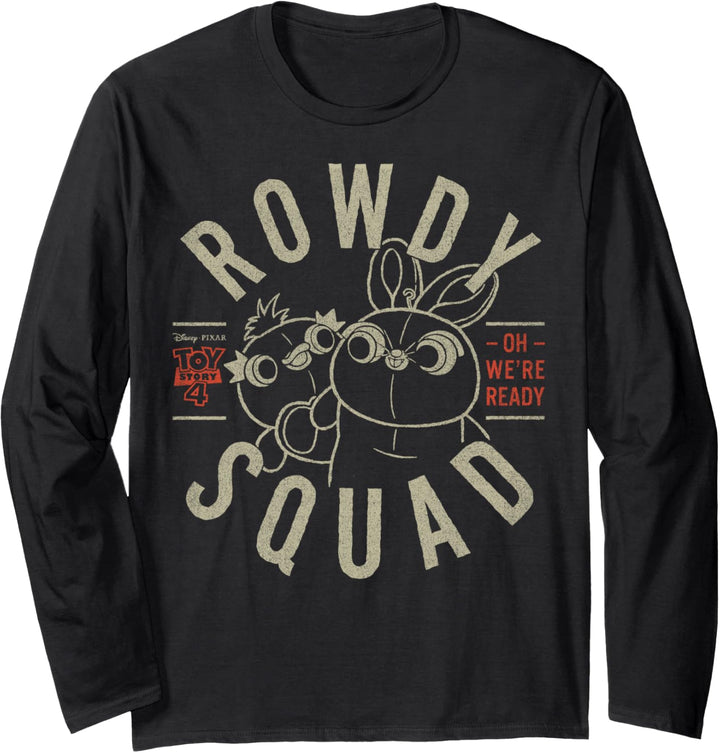 Disney Pixar Toy Story 4 Ducky And Bunny Rowdy Squad Langarmshirt