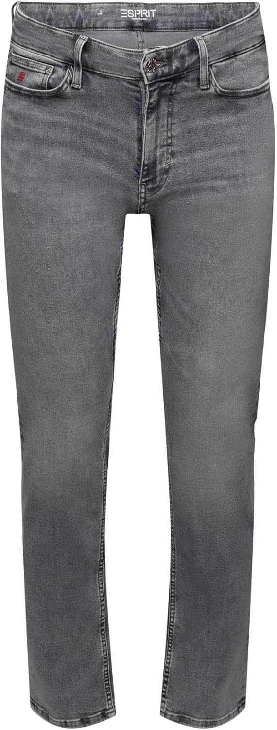 ESPRIT Herren Jeans, 923/Grey Light Wash