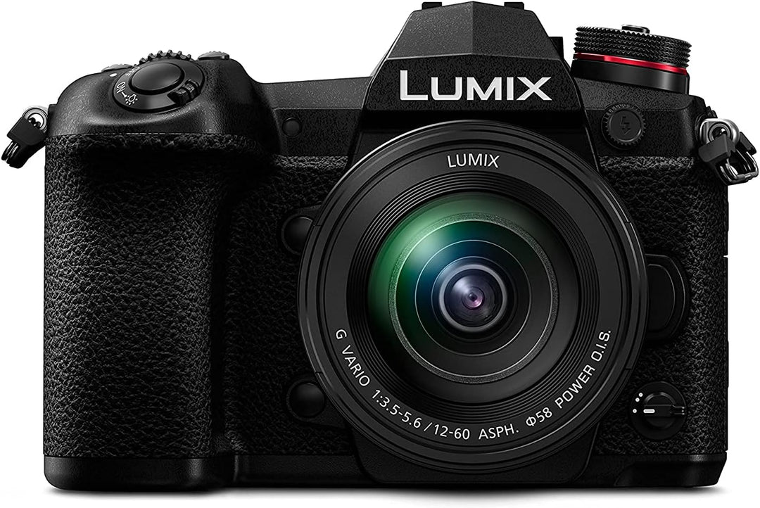 Panasonic Lumix DC-G9MEG-K Systemkamera mit 12-60mm Objektiv (20 MP, 4K/6K, Dual I.S., Staub und Spr