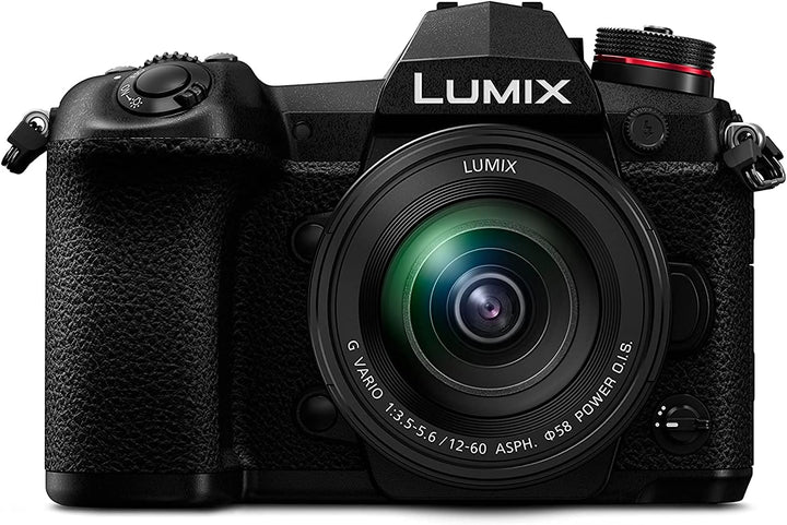 Panasonic Lumix DC-G9MEG-K Systemkamera mit 12-60mm Objektiv (20 MP, 4K/6K, Dual I.S., Staub und Spr