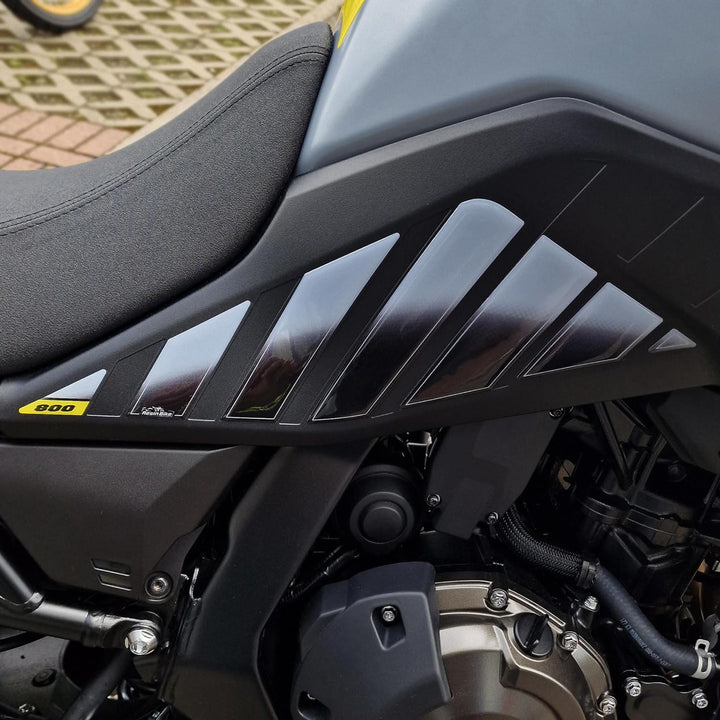 Resin Bike Sticker Set Motorrad Kompatibel Mit Suzuki V-Strom 800 De 2023. Schutz Motorrad Tank Basi