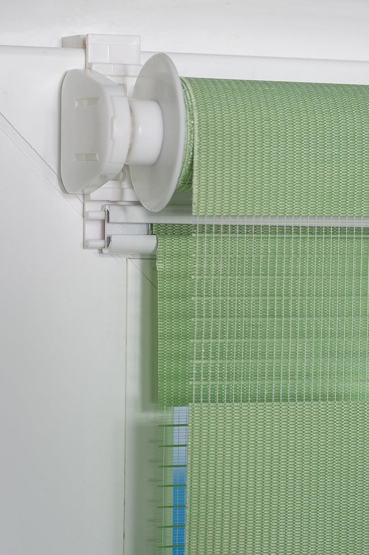 K-home Klemmfix Doppelrollo Madrid ohne Bohren Flieder 80 x 150 cm (B x L), Flieder 80 x 150 cm