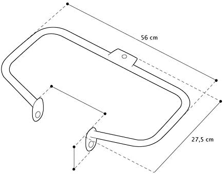 Sturzbügel Hinten für Indian Chieftain Elite 18-19 Chrom, Hinten (Chrome) L Indian Chieftain Elite 1