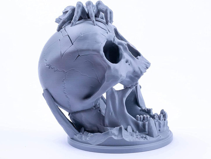 3D Vikings Würfelturm Totenkopf für alle Würfelgrössen Perfekter Würfelroller für Dungeons and Drago
