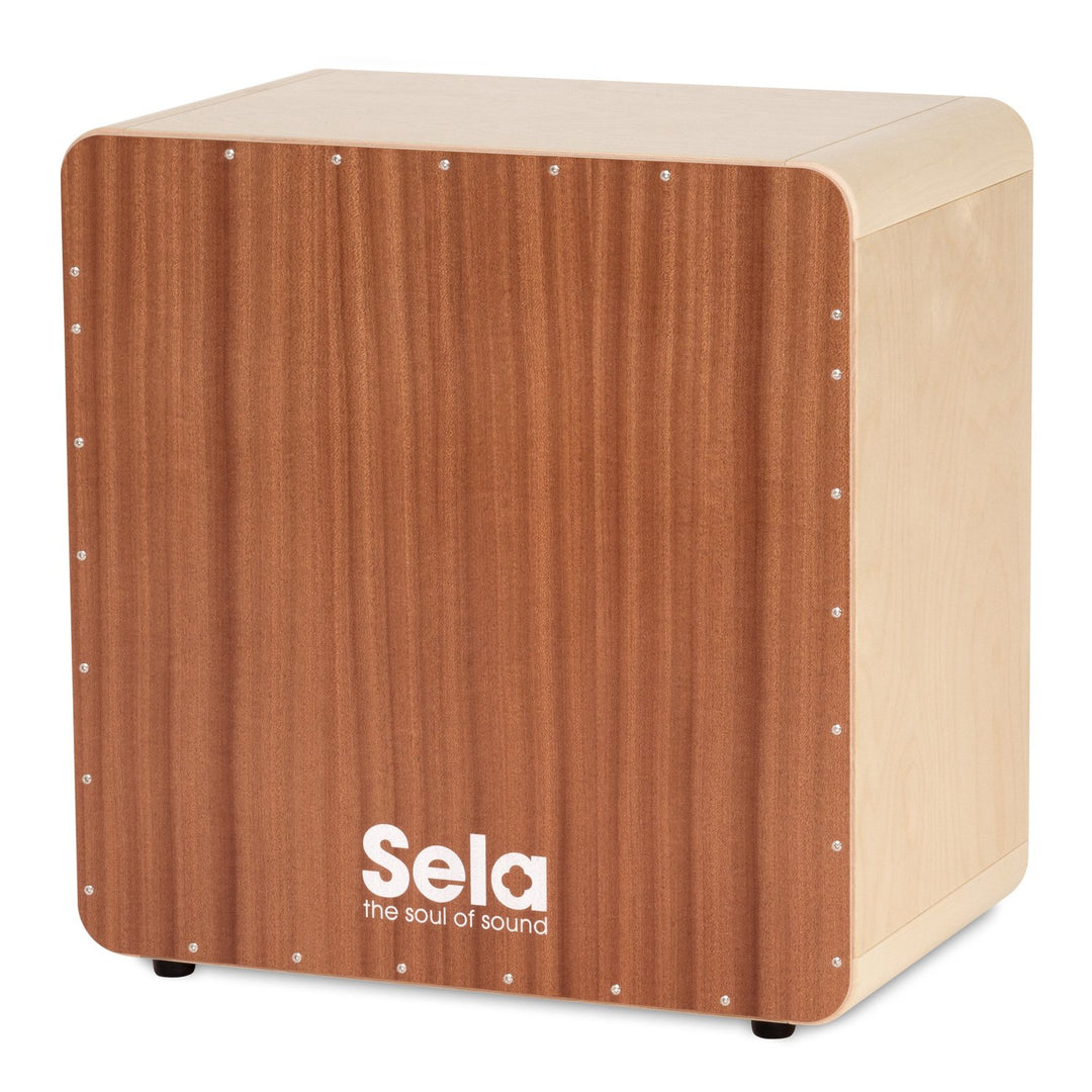 Sela SE 099 Bass Cajon, 15 mm Birkenkorpus, 2 Spielflächen, Sela Snare System, Made in Germany, Natu