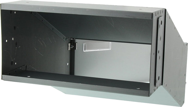 Burg-Wächter Durchwurfkasten ohne Blende, A4 Einwurf-Format, Verzinkter Stahl, Kasten 795, Weiss, Du