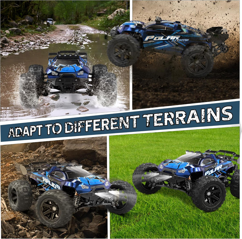 JOYTREKY Ferngesteuertes Auto, RC Auto 1：14 Monster Truck 45KM/H 2.4GHz 4WD Offroad Fahrzeug Geschen