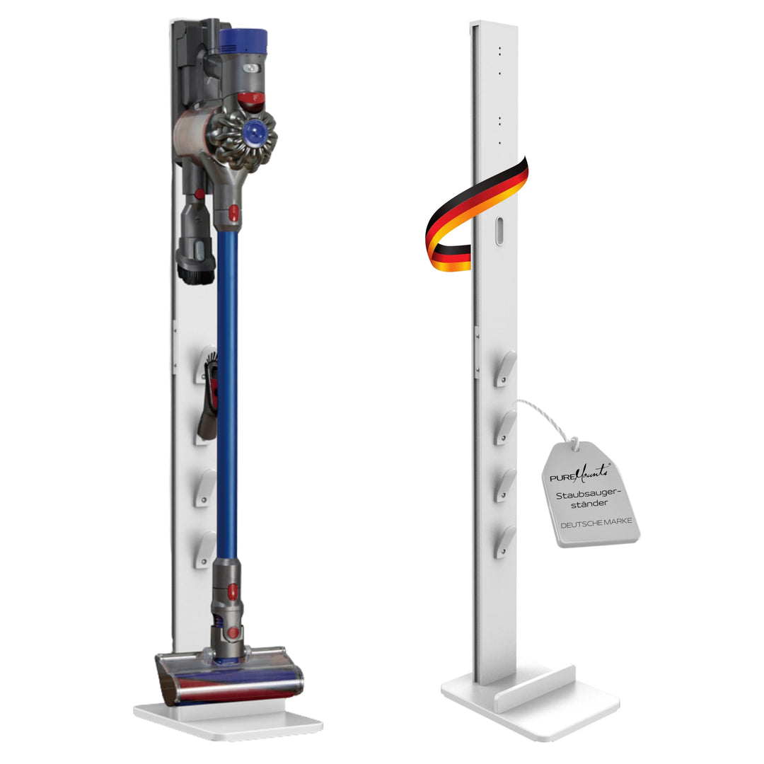 PureMounts PM-VAC-01, Staubsauger Standfuss Organizer für Dyson V6 Pro, V7, V8, Cyclone Fluffy/Absol